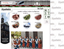 Tablet Screenshot of diyarbekir.com